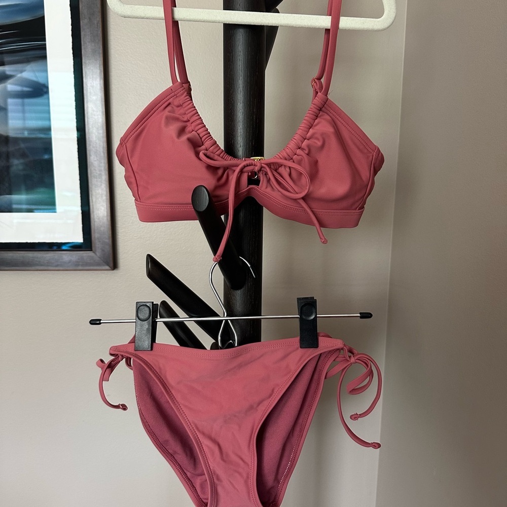 Stylish Pink Bikini Set